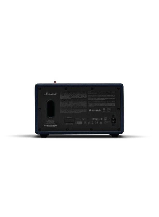 Marshall Acton III 60W Premium Home Wireless Speaker with Bluetooth 5.2 and Multiple Inputs - Enjoy Signature Sound Blue - Image 4