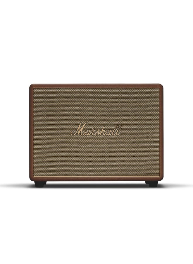Marshall Woburn III 120W Premium Home Wireless Speaker with Bluetooth 5.2 and Multiple Inputs - Enjoy signature sound | Brown - Image 1