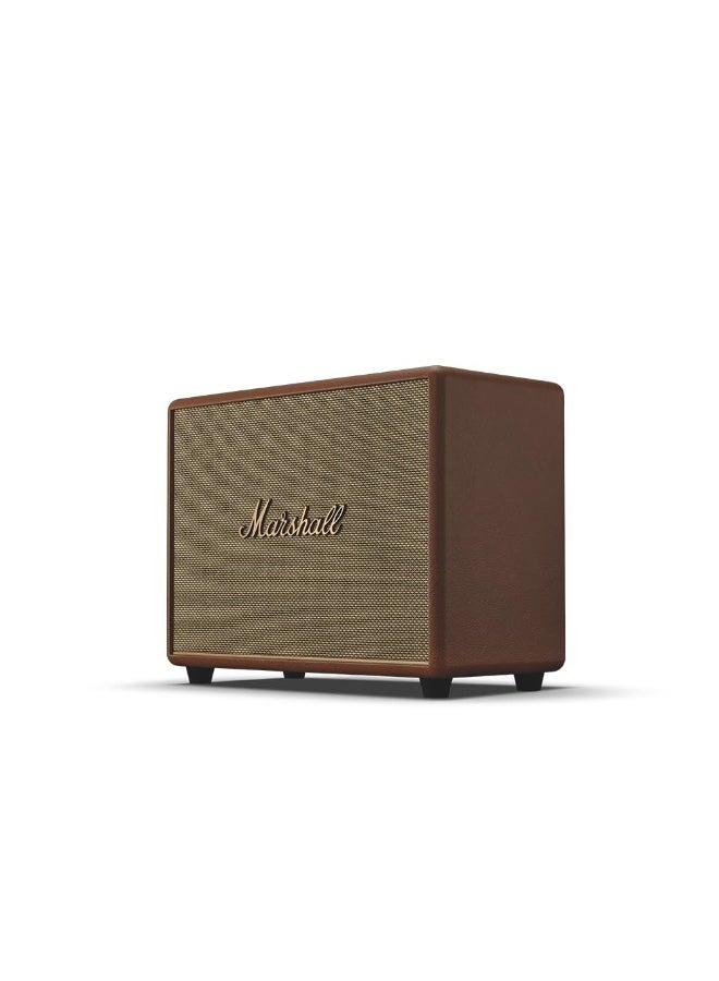 Marshall Woburn III 120W Premium Home Wireless Speaker with Bluetooth 5.2 and Multiple Inputs - Enjoy signature sound | Brown - Image 2