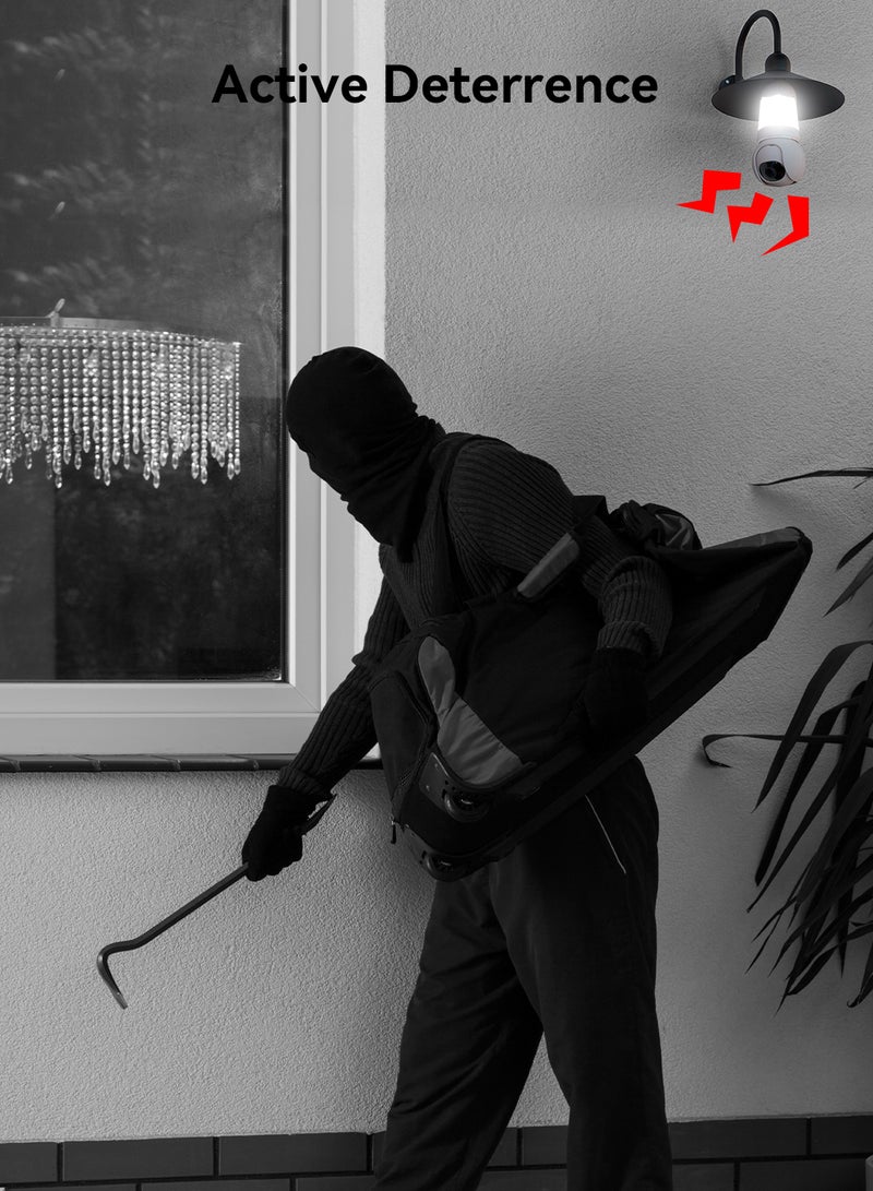 ايمو Imou Pack of 2  Bulb Camera 2K 3MP , Full Color Night Vision, 2-Way Audio, Smart Tracking, AI Human & Vehicle Detection.Privacy Mode,Active Deterrence - Image 5