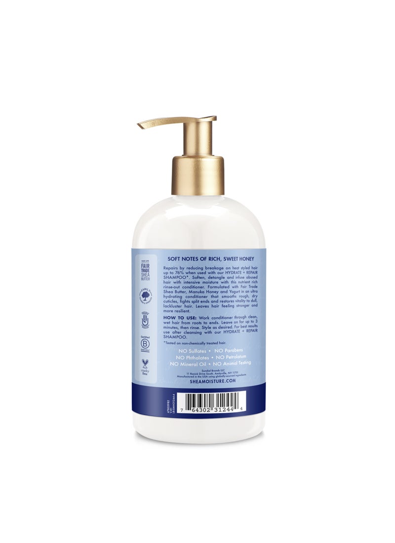SheaMoisture Hydrate And Repair Shea Butter Condtioner With Manuka Honey And Yogurt For Damaged Hair 384ml 384ml - Image 2
