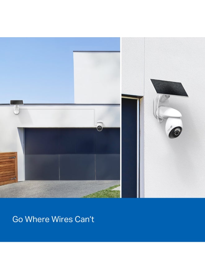 TP-LINK Tapo C660 KIT | 4K 8MP Solar-Powered Pan/Tilt Security Outdoor Camera Kit | Free Person/Pet/Vehicle Detection | 360Â° AI Tracking |Starlight Color Night Vision|2.4/5 GHz Connection|24/7 Continuous Capture - Image 5