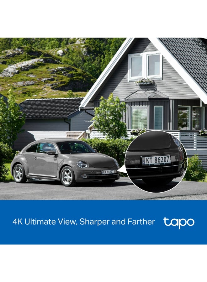 TP-LINK Tapo C660 KIT | 4K 8MP Solar-Powered Pan/Tilt Security Outdoor Camera Kit | Free Person/Pet/Vehicle Detection | 360Â° AI Tracking |Starlight Color Night Vision|2.4/5 GHz Connection|24/7 Continuous Capture - Image 3