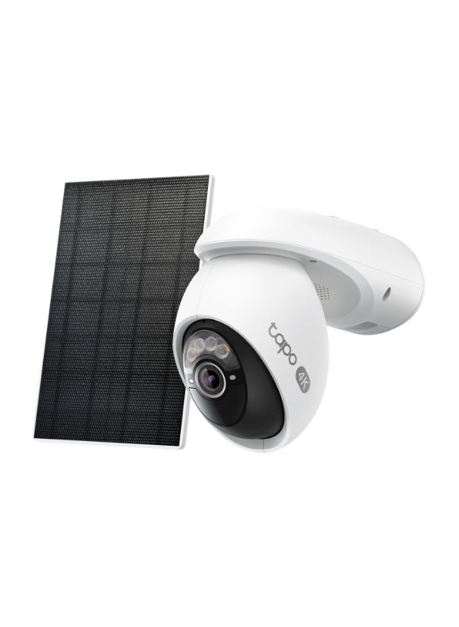 TP-LINK Tapo C660 KIT | 4K 8MP Solar-Powered Pan/Tilt Security Outdoor Camera Kit | Free Person/Pet/Vehicle Detection | 360Â° AI Tracking |Starlight Color Night Vision|2.4/5 GHz Connection|24/7 Continuous Capture - Image 2