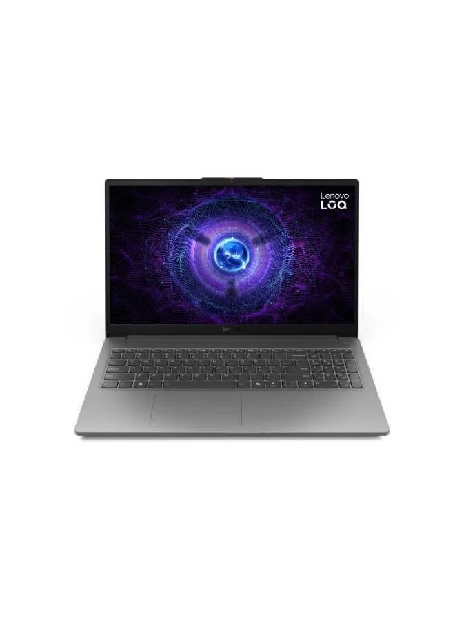 Lenovo Lenovo LOQ 15IAX9E​ Core i5-12450HX 512GB SSD 16GB Ram Nvidia GeForce RTX 2050 4GB GDDR6 15.6 Inch FHD - Luna Grey - 83LK0062ED - 2Y English/Arabic Luna Grey - Image 1