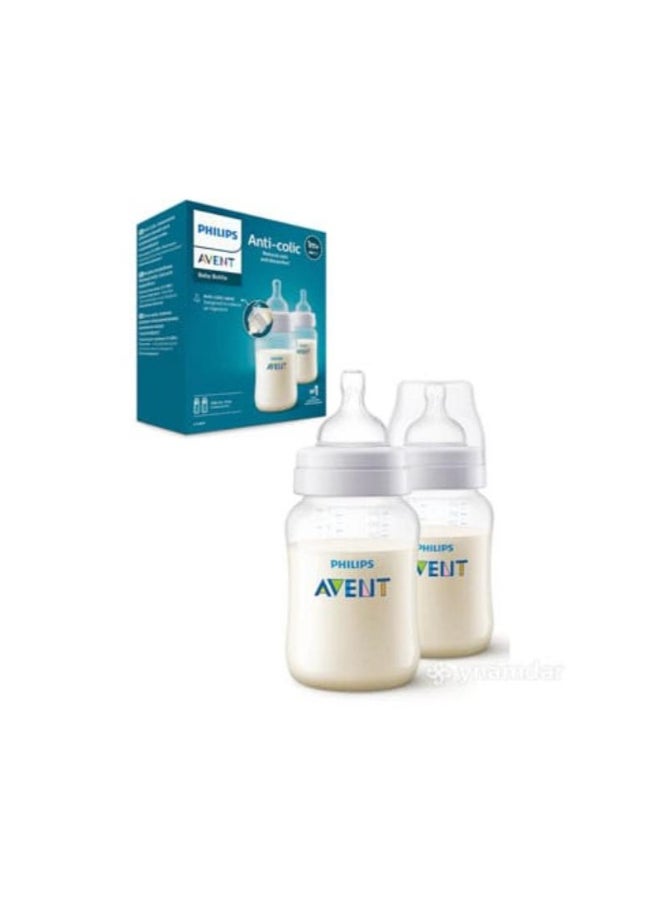 زجاجة بيبي فيليبس أفنت المضادة للمغص - (1M+) 260 مل - عبوة من 2 - Image 2