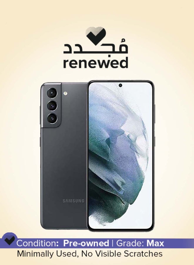 Samsung Renewed - Galaxy S21 Dual Sim Black 8GB RAM 128GB 5G - International Version - Image 1