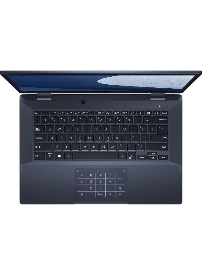 أسوس (Upgraded Version) ExpertBook B3 Flip Business Laptop With 14-Inch Full HD Display,Core i5-1335U Processor/16GB RAM/512GB SSD/Intel Iris XE Graphics/Windows 11 Pro English Black English Black - Image 4