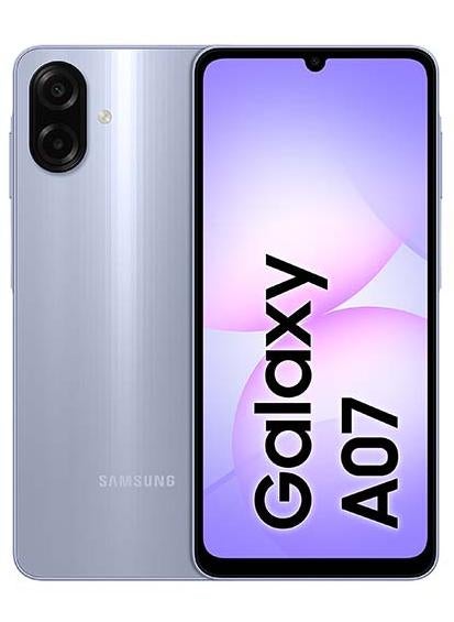 سامسونج جالاكسي A07 ثنائي الشريحة لون بنفسجي فاتح 4GB 64GB 4G - نسخة الشرق الأوسط - Image 1
