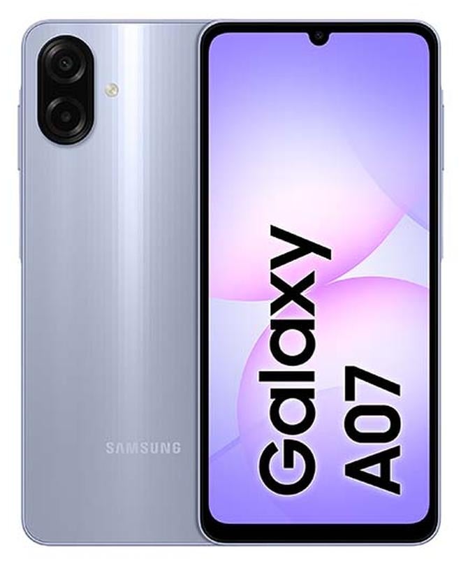 Samsung Galaxy A07 Dual SIM Light Violet 4GB 64GB 4G - Middle East Version - Image 1