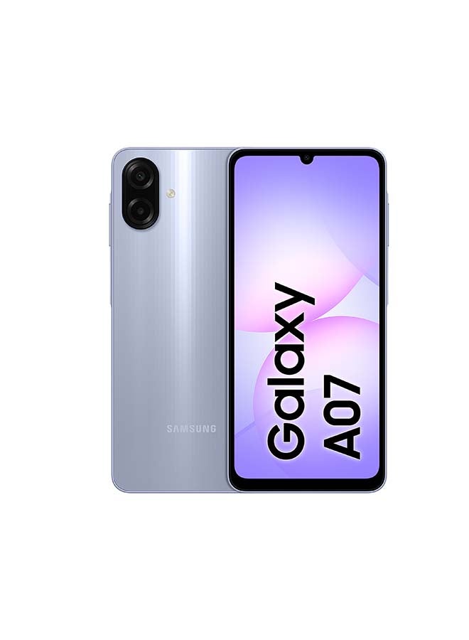 Samsung Galaxy A07 Dual SIM Light Violet 4GB 128GB 4G - Middle East Version - Image 1