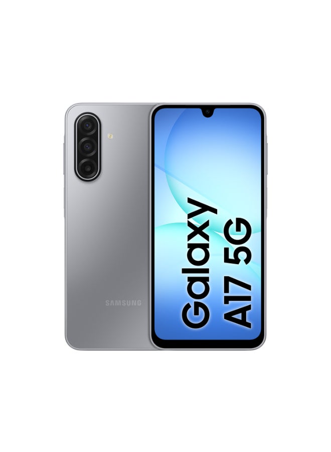سامسونج Galaxy A17 Dual SIM Gray 4GB 128GB 5G - Middle East Version - Image 1
