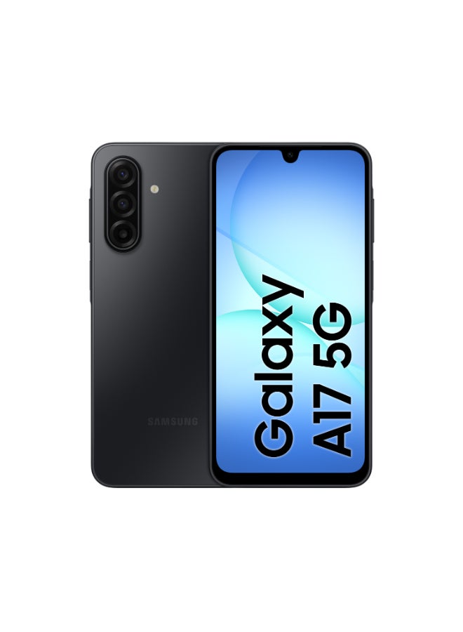 Samsung Galaxy A17 Dual SIM Black 8GB 256GB 5G - Middle East Version - Image 1
