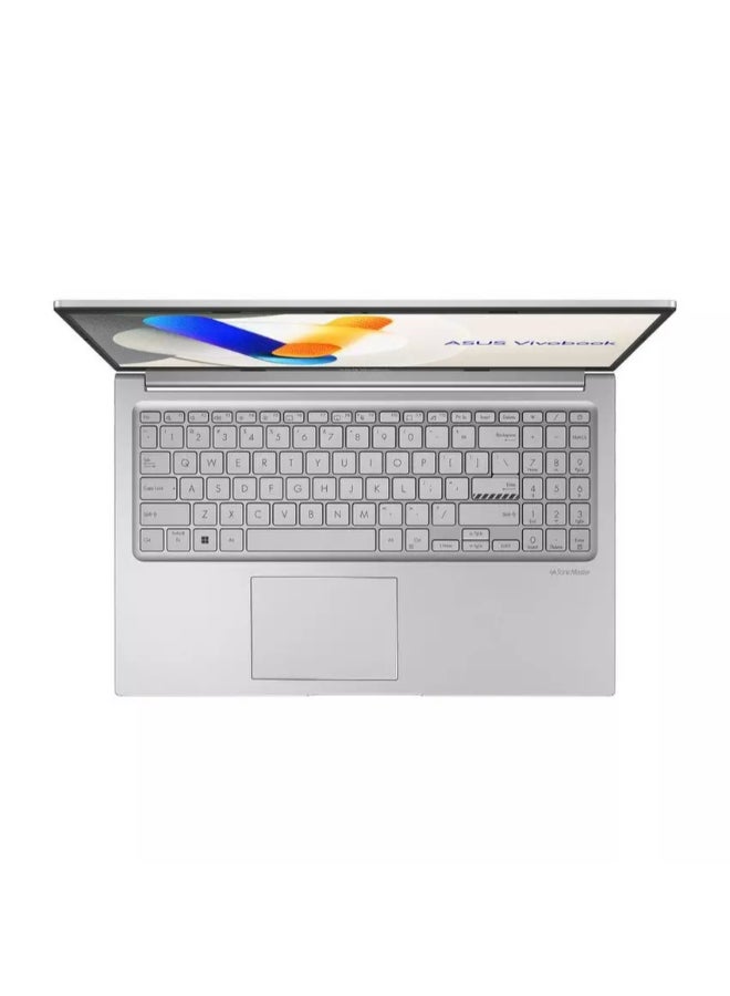 ASUS Vivobook 15 Laptop With 15.6 Inch Full HD (1920×1080) Display 60Hz, Intel Core 5 120U Processor/16GB RAM DDR4/512GB SSD/Intel UHD Graphics/Windows 11/ English/Arabic Cool Silver - Image 3