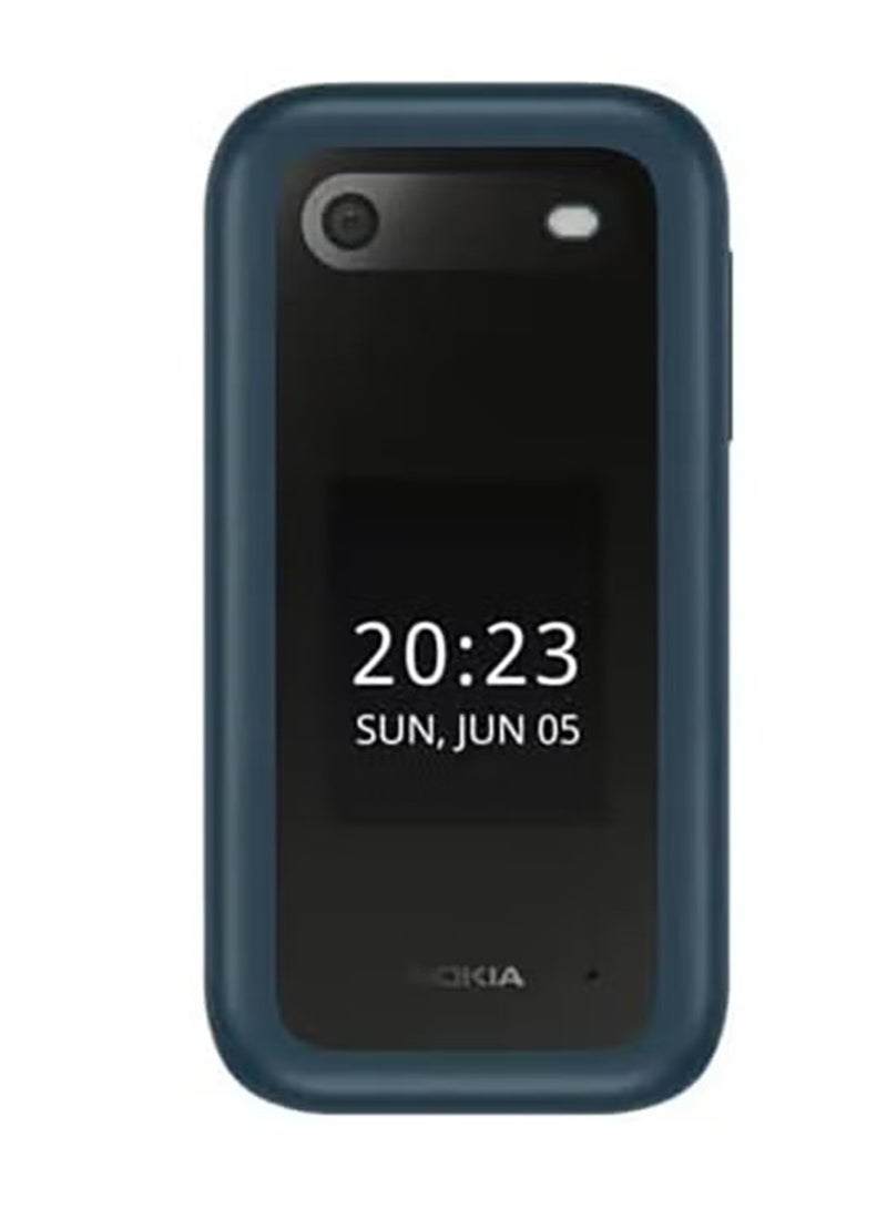 NOKIA 2660 Flip Dual SIM Feature Phone - Blue - Image 2