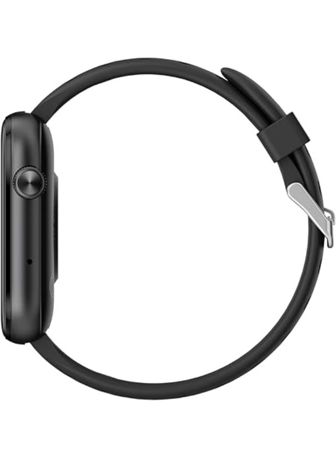 إنفينيكس ساعة XWatch H4 (XW4L) - سوداء، شاشة HD كاملة اللمس بحجم 2.04"، مقاومة للماء IP68، وقت استخدام عادي 10 أيام، بلوتوث V5.3، 45 جرام، معدل ضربات القلب، SPO2، بطارية 300 مللي أمبير، شحن مغناطيسي، تدعم المكالمات - Image 3