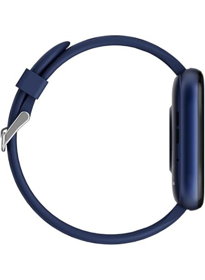 Infinix 300 mAh XWatch H4 (XW4L)- Deep Blue,2.04" full touch HD screen, IP68 Waterproof, 10 days Normal usage time, V5.3,Heart rate, SPO2,300mAh battery, magnetic charging, supports call Deep Blue - Image 3