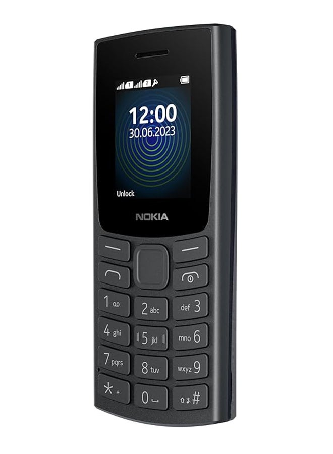 NOKIA Renewed - 110 Dual SIM Keypad Mobile Charcoal - International Version - Image 3