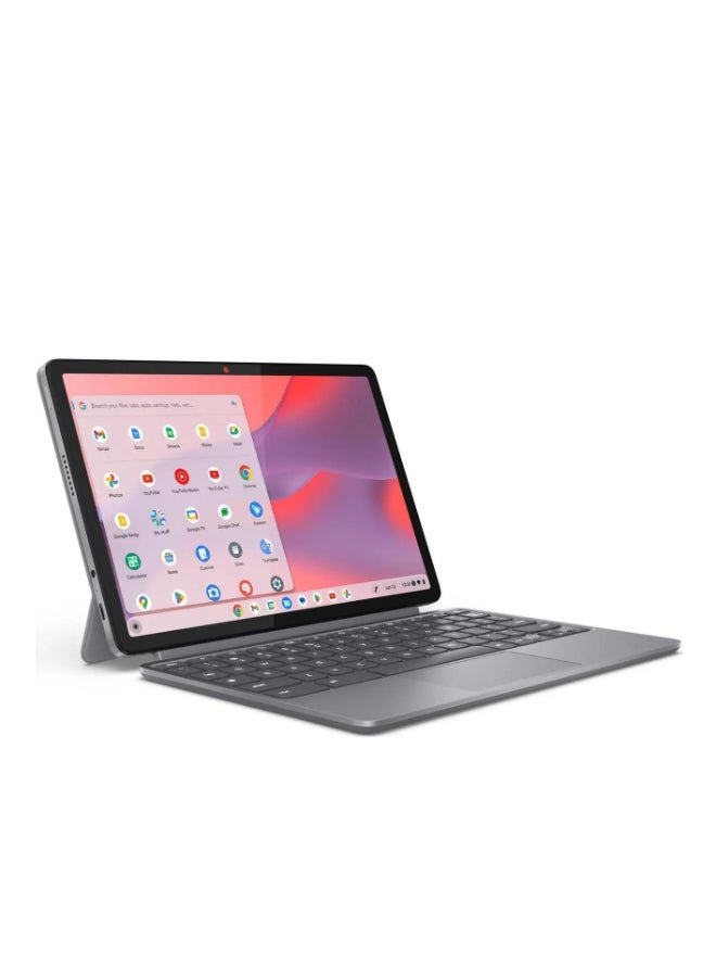 Lenovo Chromebook Duet Gen 9 11 Inch WUXGA Touchscreen 2 in 1 Display MediaTek Kompanio 838 Processor/8GB RAM/128GB eMMC/Chrome OS With USI Pen 2 And Keyboard Included English Luna Grey English Luna Grey - Image 3