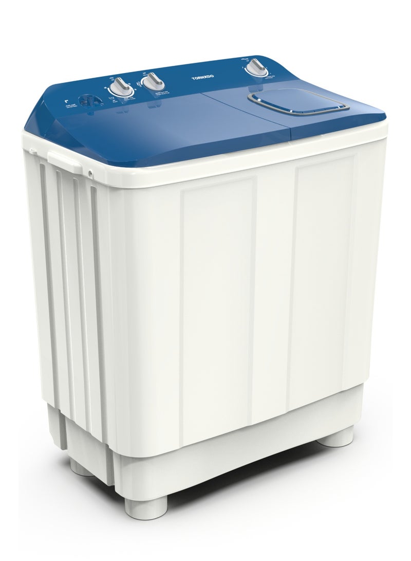 TORNADO Washing Machine Half Auto 12 Kg White x Blue TMH-HS12C(WB) 12 kg TMH-HS12C(WB) White x Blue - Image 3