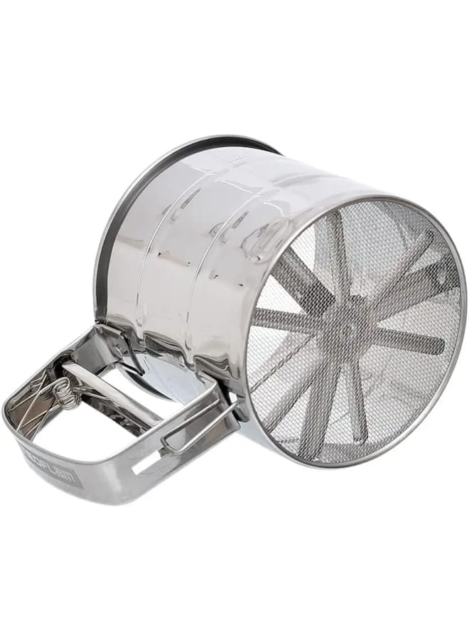 نيو فلام Neoflam Stainless Steel Sifter with Handle multicolour - Image 2