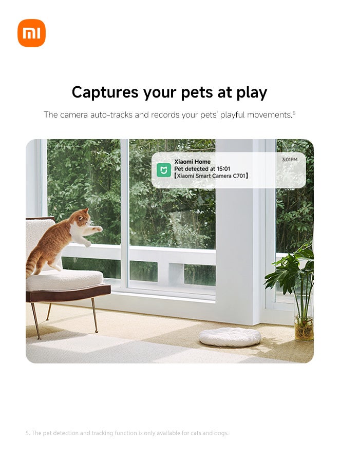 Xiaomi Outdoor Camera CW100 Dual | 3MP+3MP Dual Lenses | Color Night Vision | AI Human and Vehicle Detection | IP66 Water and Dust Resistant - Image 4