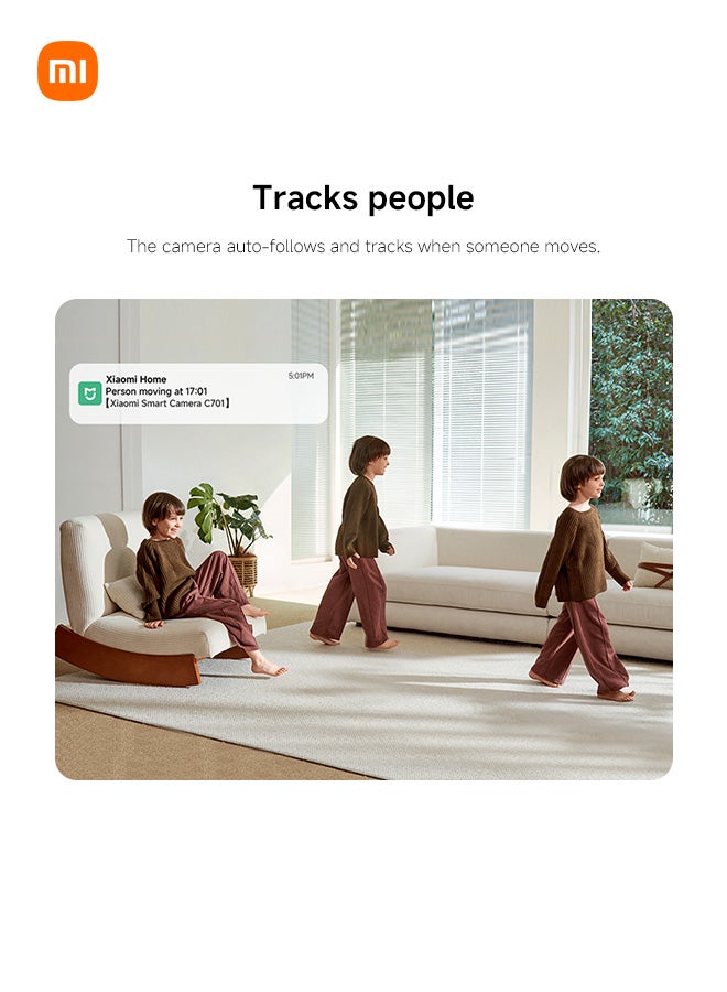 Xiaomi Outdoor Camera CW100 Dual | 3MP+3MP Dual Lenses | Color Night Vision | AI Human and Vehicle Detection | IP66 Water and Dust Resistant - Image 5