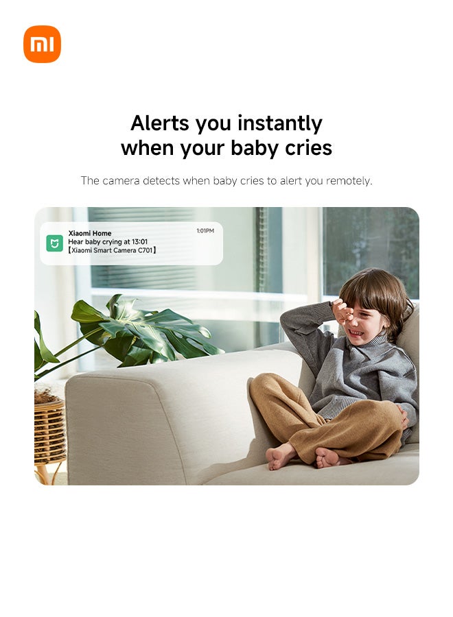 Xiaomi Outdoor Camera CW100 Dual | 3MP+3MP Dual Lenses | Color Night Vision | AI Human and Vehicle Detection | IP66 Water and Dust Resistant - Image 3