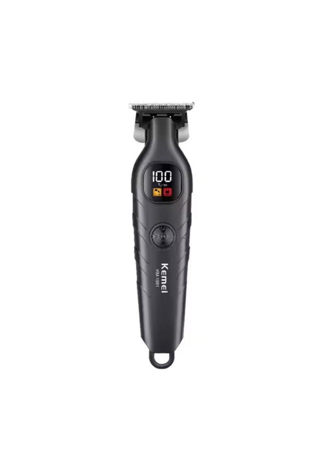 Kemei Rechargeable Hair Trimmer Zero Blade For Men 1681 - Image 2