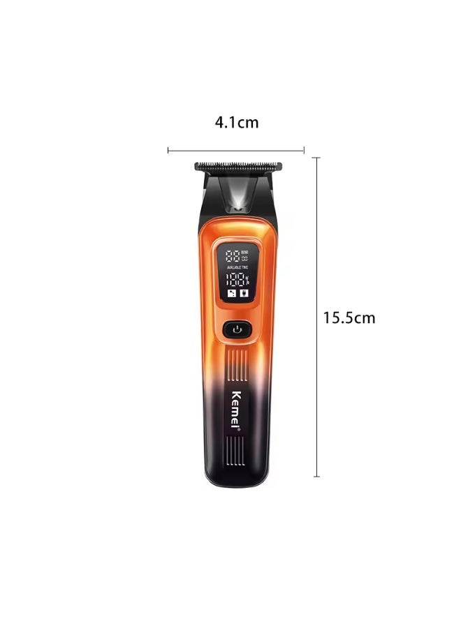 Kemei Electric Hair Clipper Men's Hair Clipper Home Fast Charging Beard Trimmer Carving Hair Clipper KM-037 - Image 4