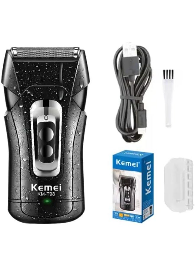 كيمي KM-T98 Portable Electric Shaver for Men - Image 1