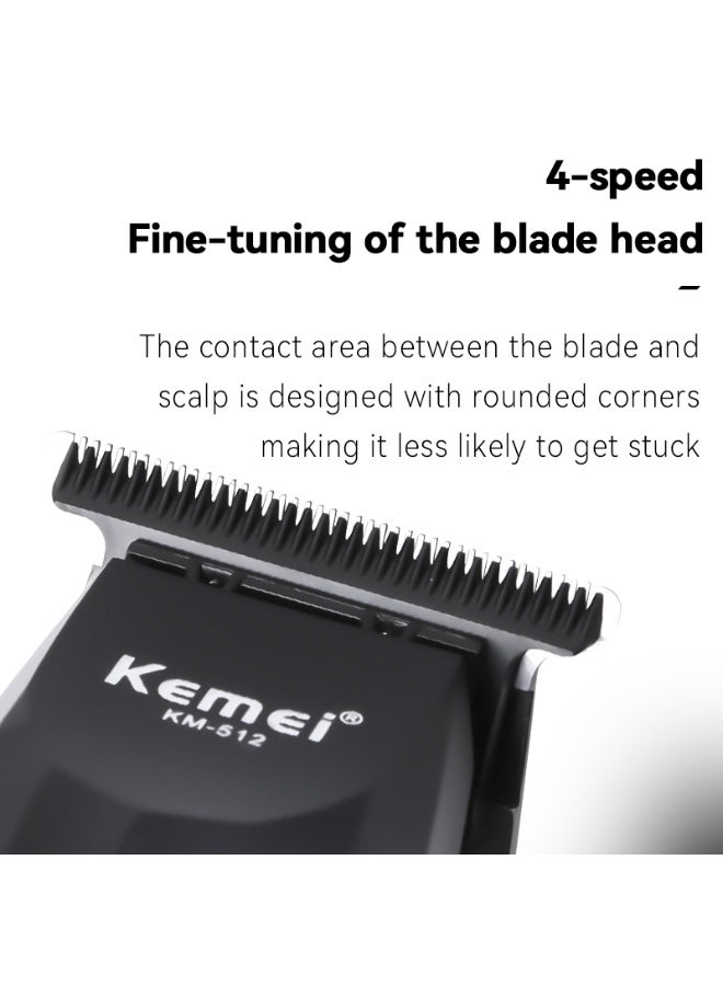 كيمي KM-512 Professional Hair Clipper For Men - Image 5