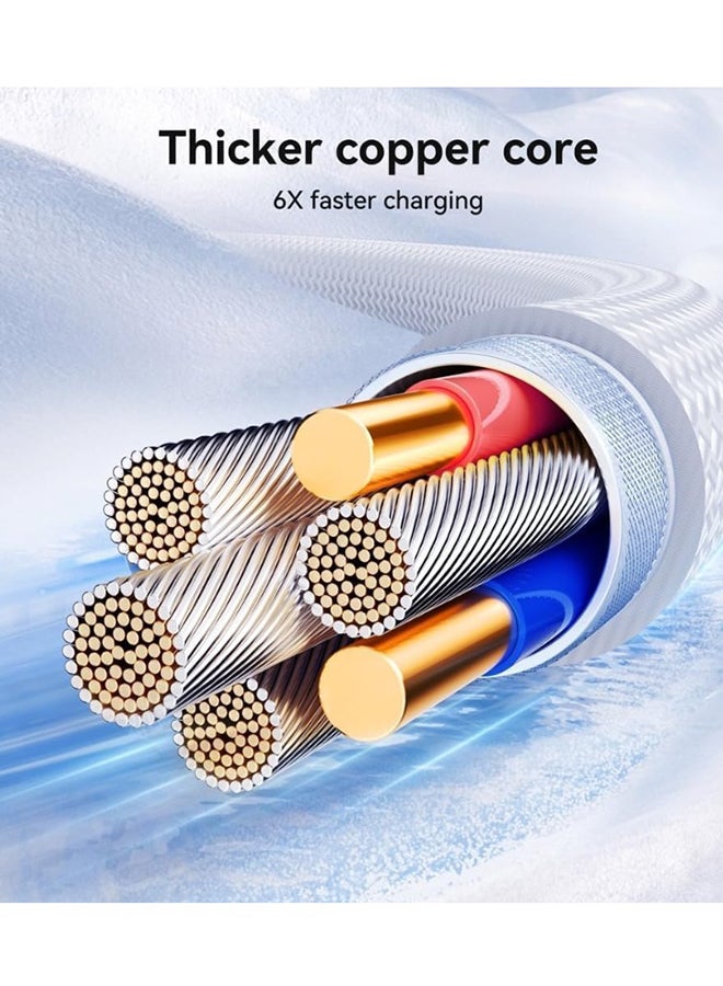 JOYROOM S-A42 TYBE C To Lightning Cable 30W PD Fast Charging Data Cable 1.2m White - Image 5