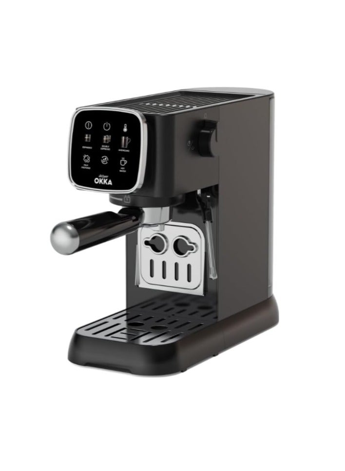 أرزوم آلة إسبريسو أوكا شبه الأوتوماتيكية - (مع فوهة بخار) - Image 1