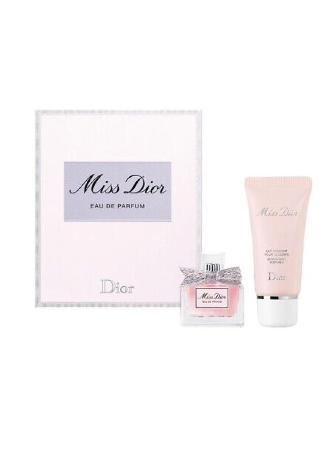 Dior EDP Set, 5ml Perfume + 20ml Body Milk 5ml - Image 1
