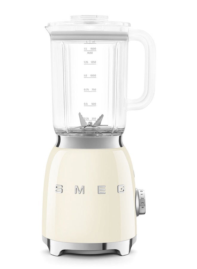 smeg 50s Style Retro Bench Blender 1.5 L 800 W BLF03CRAU Cream - Image 4