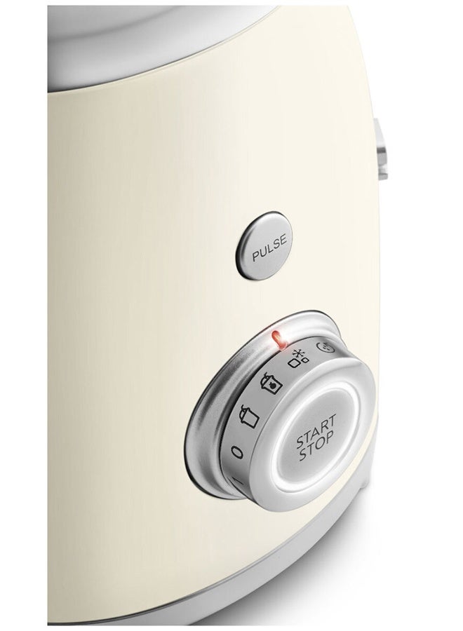 smeg 50s Style Retro Bench Blender 1.5 L 800 W BLF03CRAU Cream - Image 2