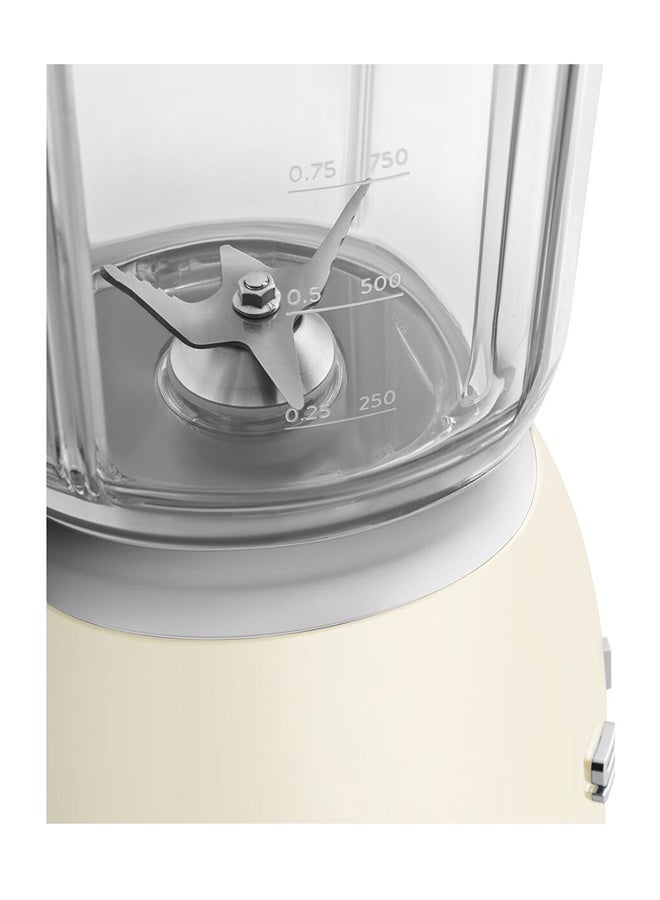 smeg 50s Style Retro Bench Blender 1.5 L 800 W BLF03CRAU Cream - Image 5