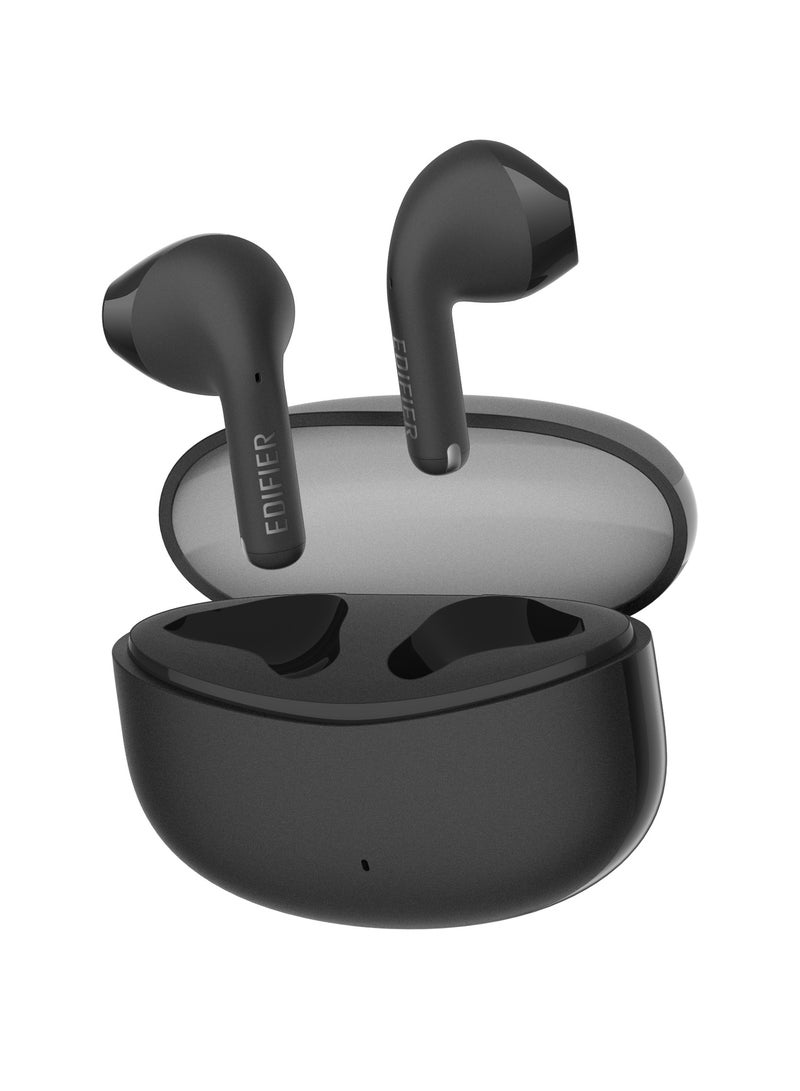 EDIFIER X2s Bluetooth Earbuds with 26H Battery Life, 13mm Drivers, AI Clear Calls with ENC, Powerful Bass, Fast Charging, IP54 water proof, 60ms low latency Game Mode, Compatible with iPhone & Android Black - Image 1