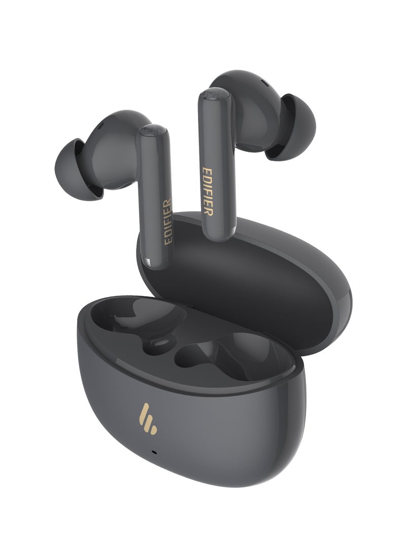 EDIFIER X5 Pro Active Noise Cancelling Bluetooth Earbuds, 10mm Dynamic Drivers, 0.08s Low Latency, 31H Playtime (ANC On) / 22H (ANC Off), App Customization, AI-Enhanced Calls, Fast Charging, IP55 Waterproof, Powerful Bass, Game Mode Grey - Image 1