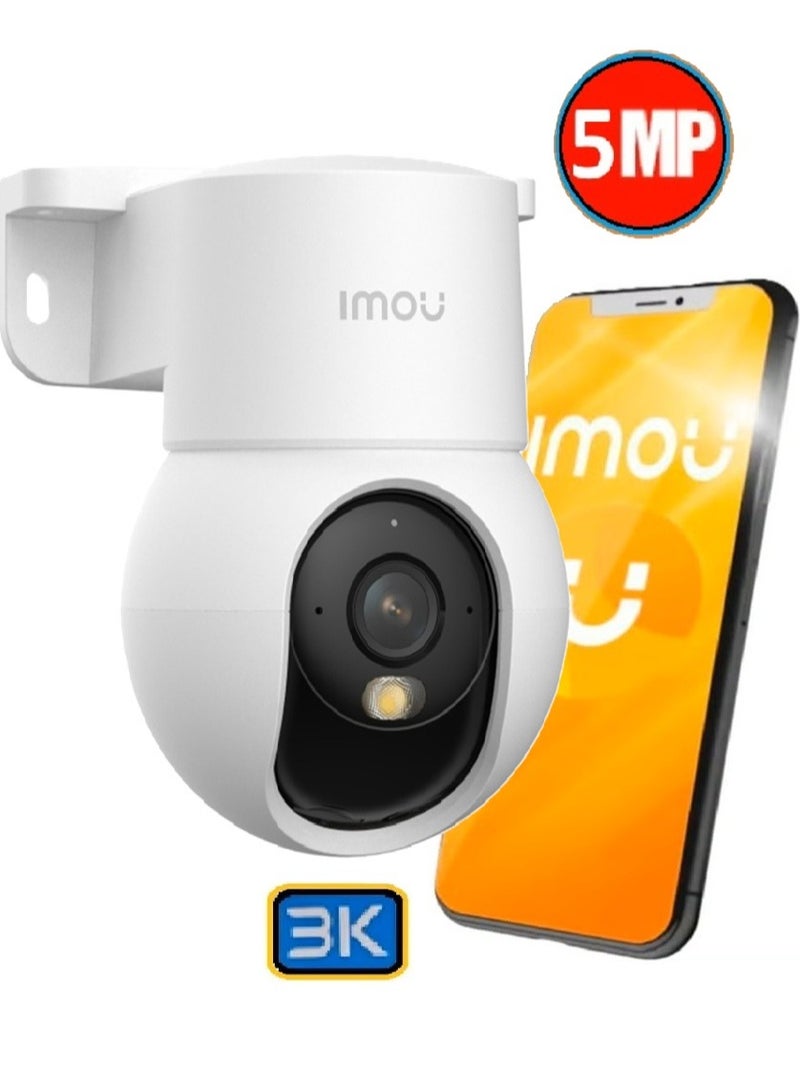 IMOU Ranger Mini 5mp 3K H.265 Wi-Fi 6 Pan & Tilt, Motorized IP Camera with AI, Auto Tracking, Two-Way Audio, Built-in Siren and Microphone, Smart Full-Color Night Vision, Human Detection - Image 1