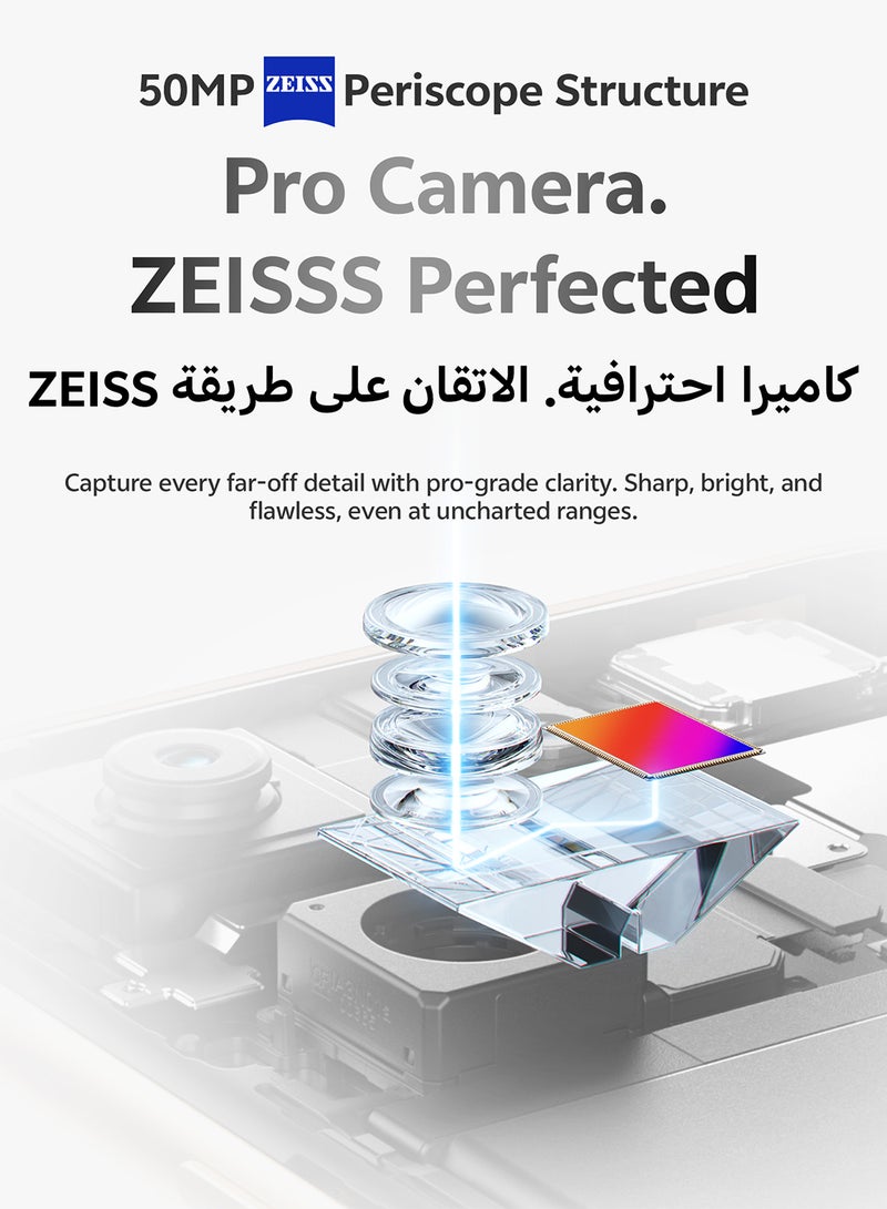 فيفو V60 AI ثنائي الشريحة 5G رمادي ضبابي 12GB RAM 256GB مع هدايا حصرية - سماعات أذن برو، شاحن 90W وضمان 24 شهر + 1 سنة استبدال الشاشة - نسخة الشرق الأوسط - Image 3