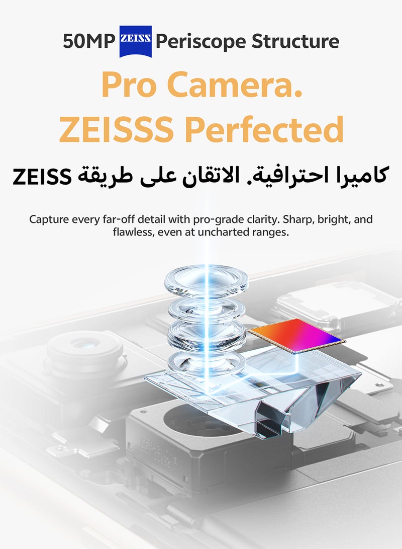 فيفو V60 AI ثنائي الشريحة 5G ذهب صحراوي 12GB RAM 256GB مع هدايا حصرية - ساعة ذكية، شاحن 90W وضمان 24 شهر + 1 سنة استبدال الشاشة - نسخة الشرق الأوسط - Image 3