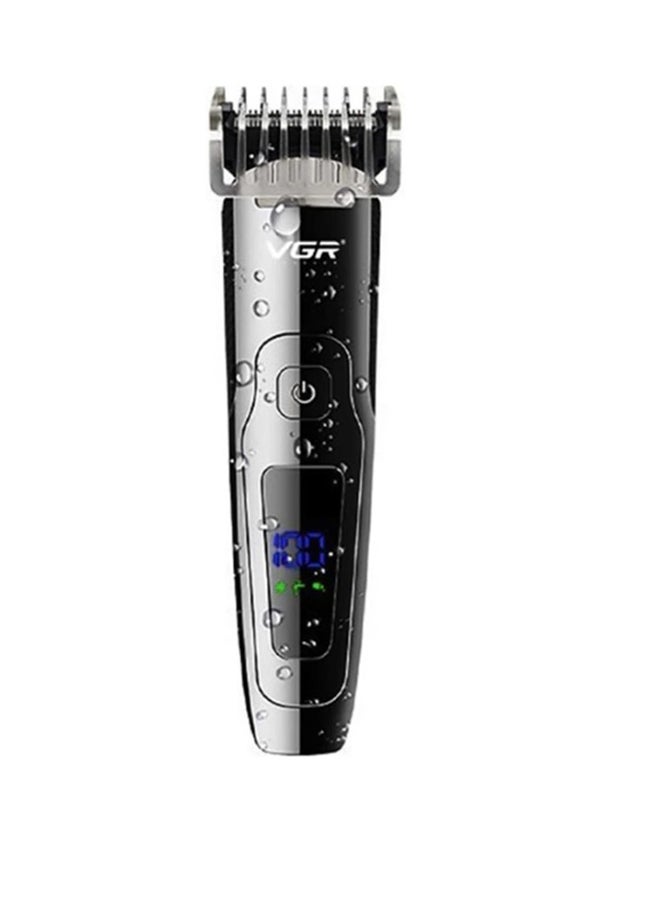 VGR V-072 Waterproof Professional Electric Shaver Hair Shaving And Beard Trimmer Black - Image 1