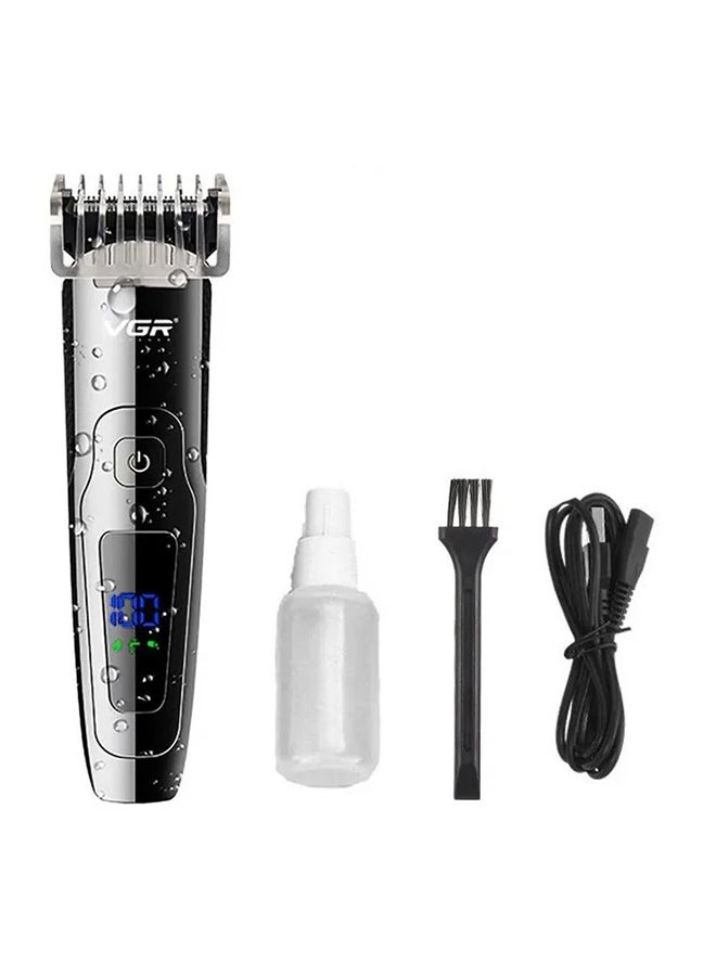 VGR V-072 Waterproof Professional Electric Shaver Hair Shaving And Beard Trimmer Black - Image 3