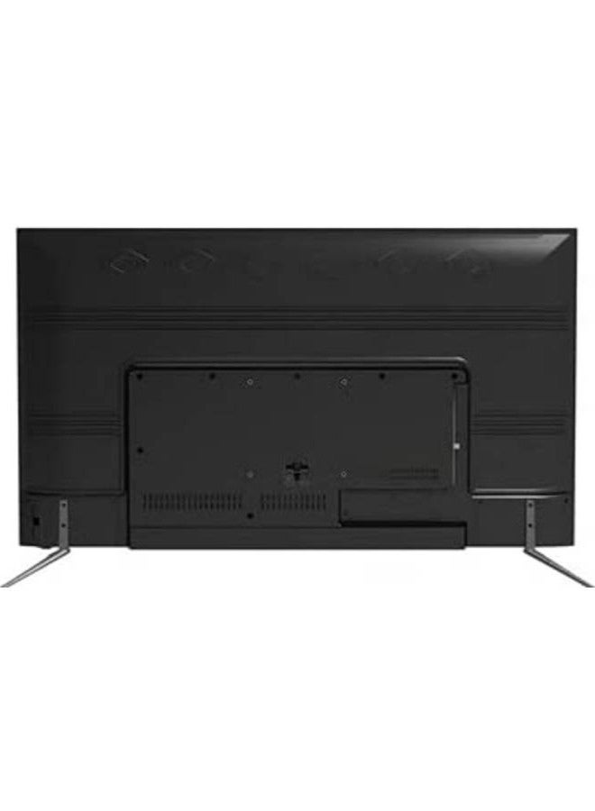 دانسات تلفاز ذكي أندرويد 65 بوصة Ultra HD 4K مع حامل جداري وجهاز استقبال داخلي DTD65 فضي - Image 4