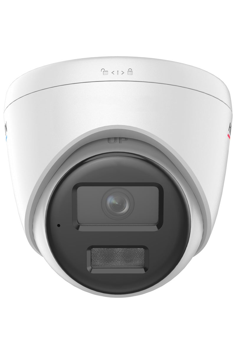 HIKVISION 4MP ColorVu IP Turret Camera, 2.8mm Fixed Lens, Smart Hybrid Light (IR + White LED), Up to 30m Night Vision, Motion Detection 2.0 (Human & Vehicle Classification), Built-in Microphone, 120dB WDR, BLC, 3D DNR, IP67 Weatherproof, PoE, ONVIF | DS-2CD1347G2H-LIU - Image 2