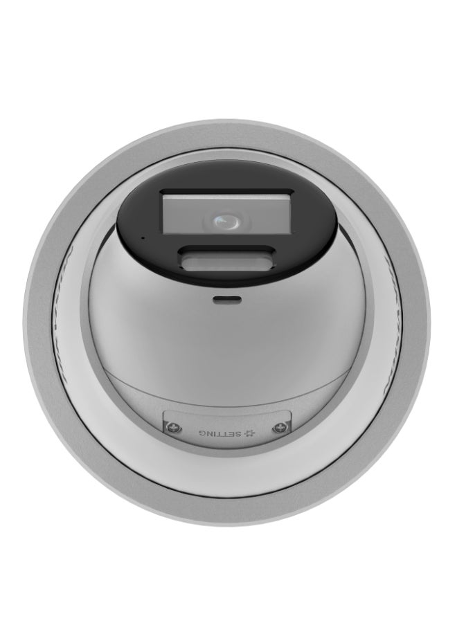 HIKVISION 8MP 4K ColorVu Hybrid Smart Dual Illumination Fixed Turret Network Camera, 2.8mm, 130dB WDR, H.265+ Compression, Built-in Mic, IP67 Weatherproof, PoE, AI Human & Vehicle Detection, MicroSD up to 512G | DS-2CD2387G2H-LIU - Image 4