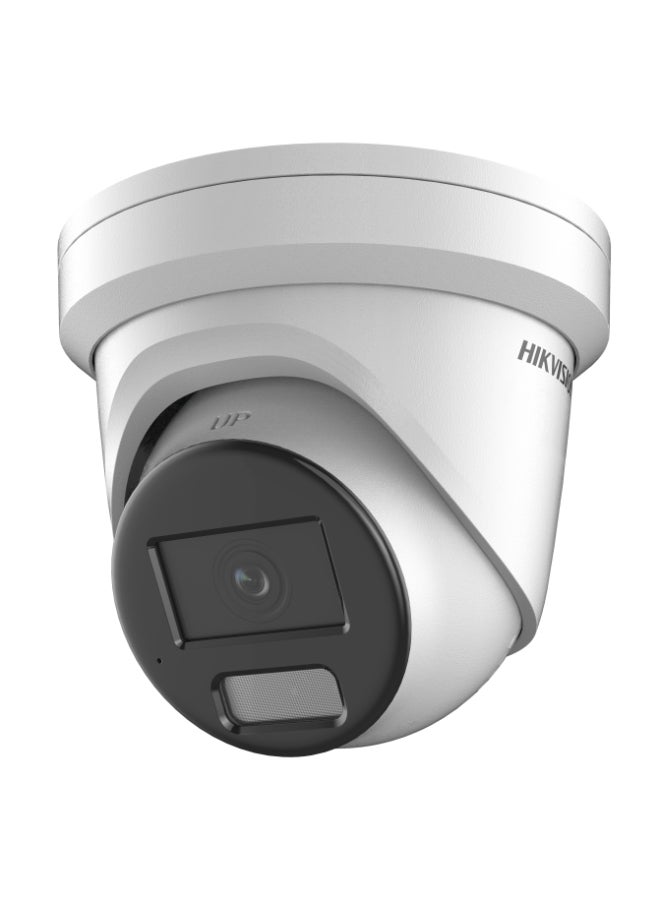 HIKVISION 8MP 4K ColorVu Hybrid Smart Dual Illumination Fixed Turret Network Camera, 2.8mm, 130dB WDR, H.265+ Compression, Built-in Mic, IP67 Weatherproof, PoE, AI Human & Vehicle Detection, MicroSD up to 512G | DS-2CD2387G2H-LIU - Image 2