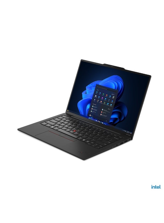 Lenovo ThinkPad X1 Carbon Gen 13 Laptop With 14 Inch OLED (2880x1800) Display, Core Ultra 7-258V Processor/32GB RAM DDR5/1TB SSD/Intel Iris Xe Graphics/Window 11 Pro/Aura Edition English/Arabic Eclipse Black - Image 3